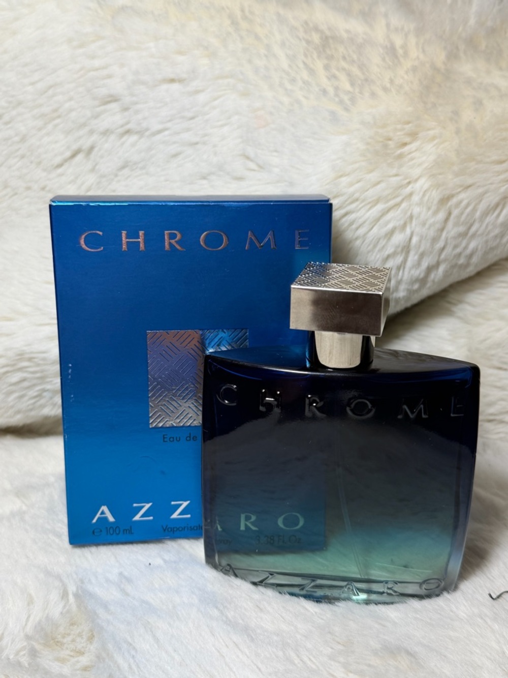 Azzaro Chrome Eau de Parfum Spray, 3.38 oz NIB